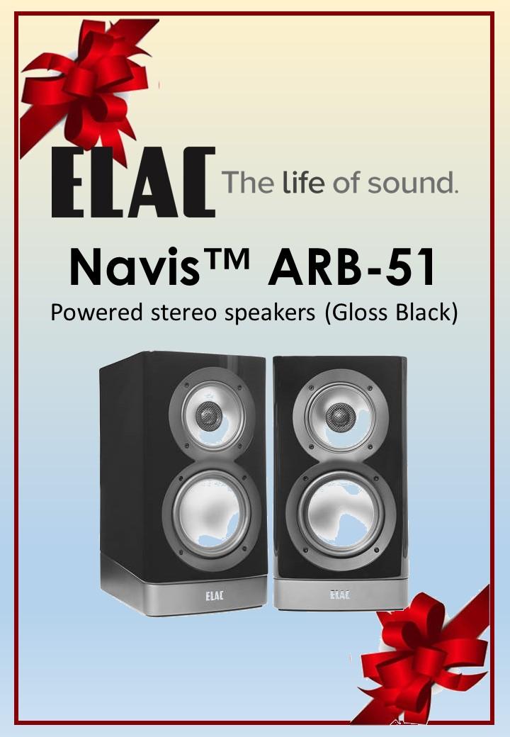 ELAC NAVIS ARB-51 Powered Stereo Speakers