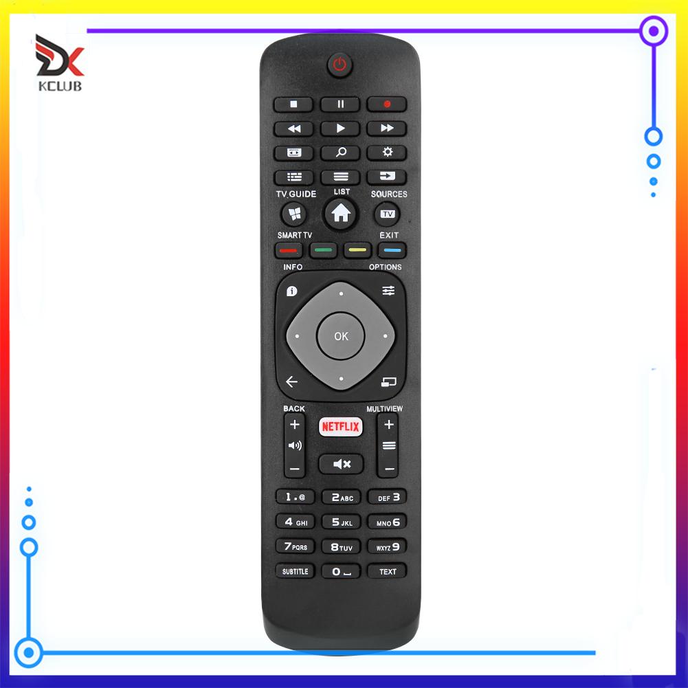 Replacement Remote Control Television Decor for PHILIPS APP Smart TV with NETFLIX HOF16H303GPD24