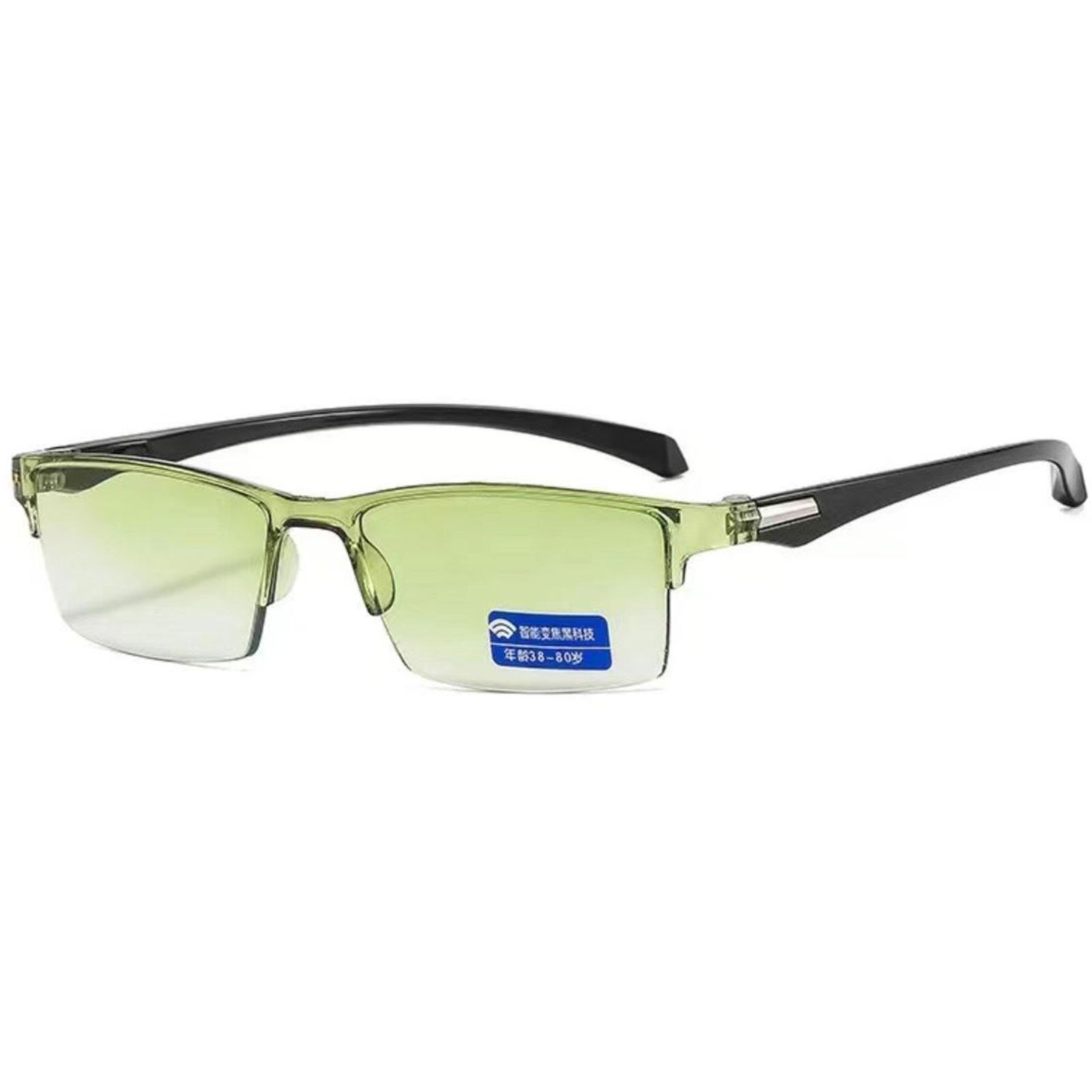 Reading Glass Anti-blue Light Auto Focus TR90 Frame HD Anti-Fatigue Glasses for Elderly Men and Women