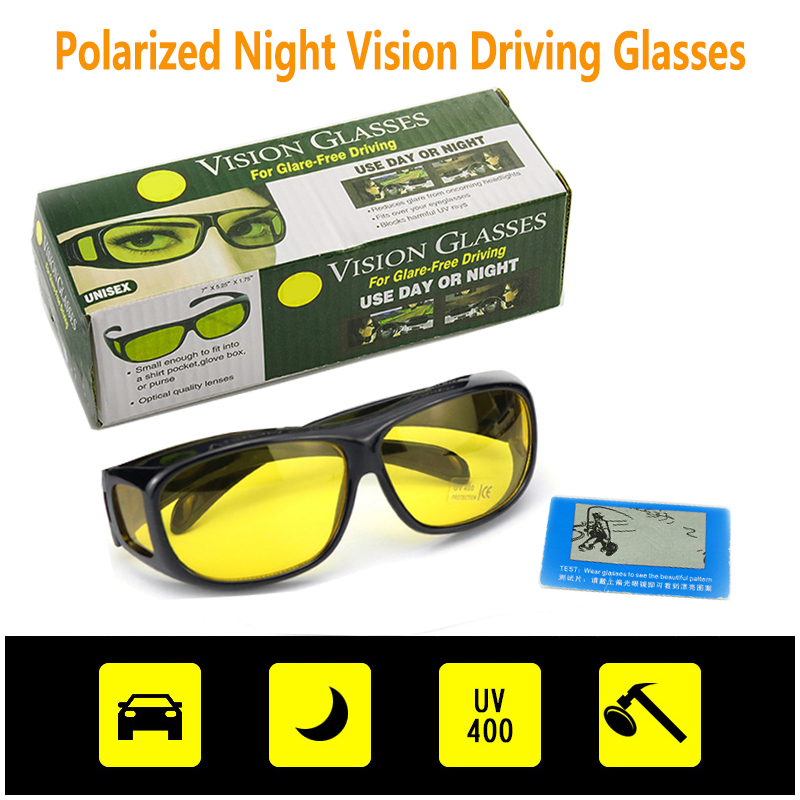 IMPALA PG1857 Original Authentic Polarized Sunglasses Night Vision Driving Eyewear for Men and Women HD Lens Polarized Material UV400 Can Use With Myopia Glasses