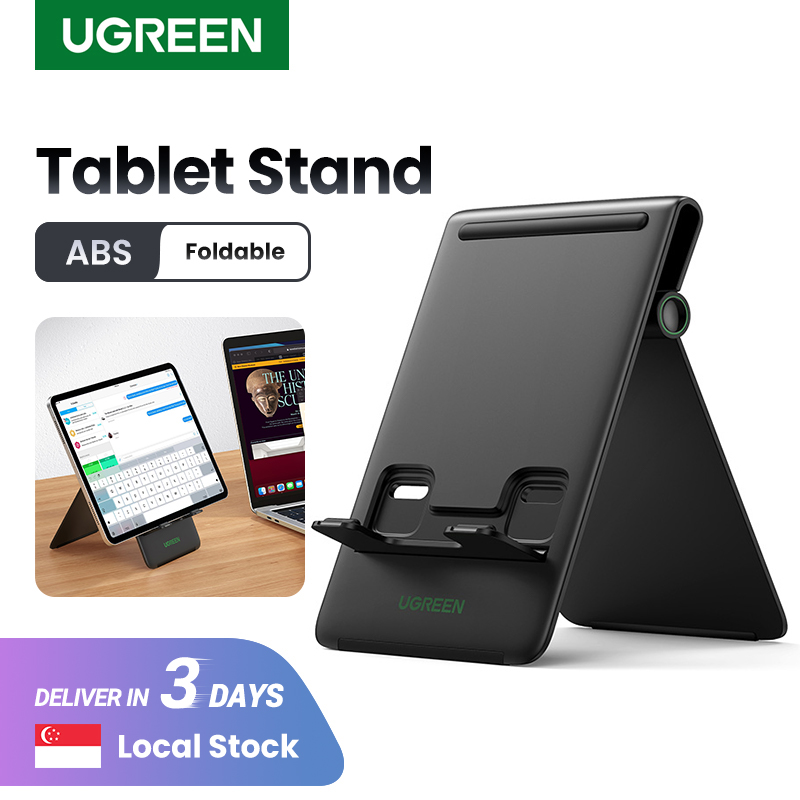 UGREEN Desktop Holder Tablet Stand Phone Holder For iPad 9.7 10.2 10.5 11 12.9 inch Tablet Stand Secure For iPhone Samsung Xiaomi Huawei Vivo iPad Air iPad Pro