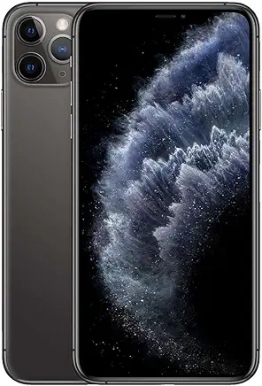 Apple iPhone 11 Pro, 64GB, Space Gray - Unlocked (Renewed)