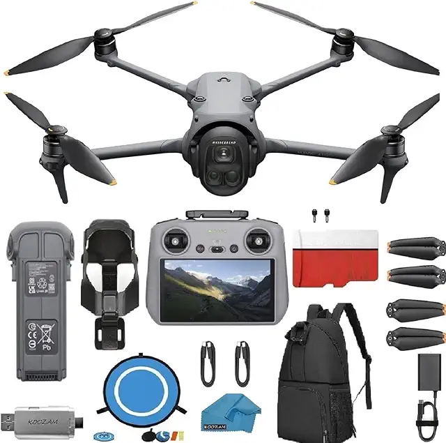 Mavic 4 PRO Drone 6K60 HDR, 100MP, 51-Min Max Flight Time, 18.6-Mile Range